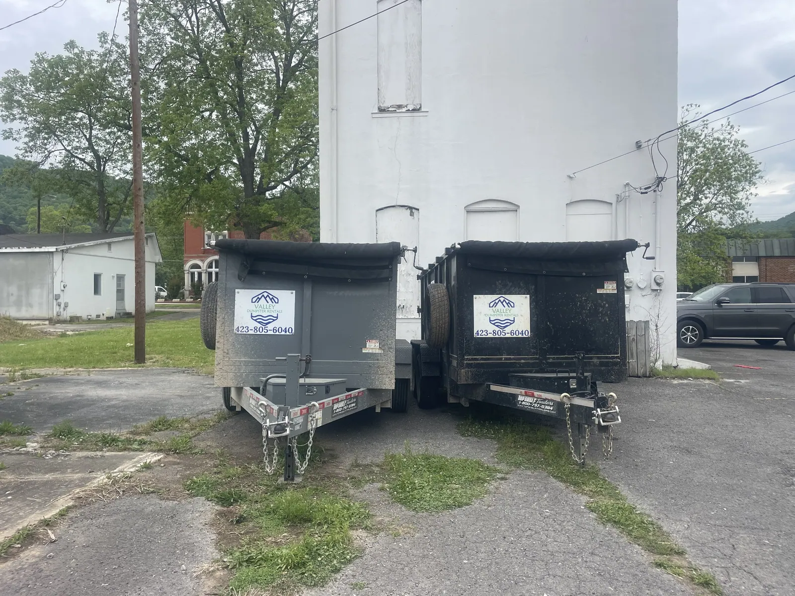Valley Dumpster Rentals actual job-site photo 1